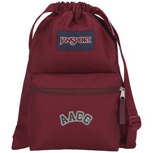 JANSPORT DRAWSACKS -  russetred